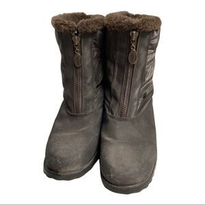 TROTTERS, Weather Resistant , Grayish Brown, Brady Style, Boots 9.5 M,